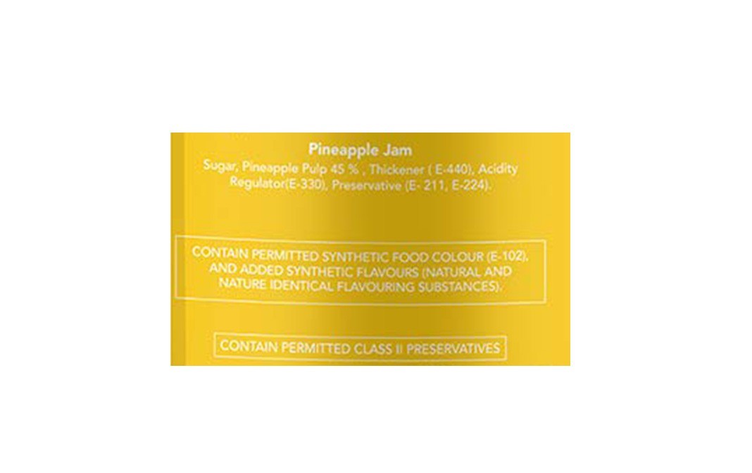 Pursuit Pineapple Jam    Glass Jar  370 grams